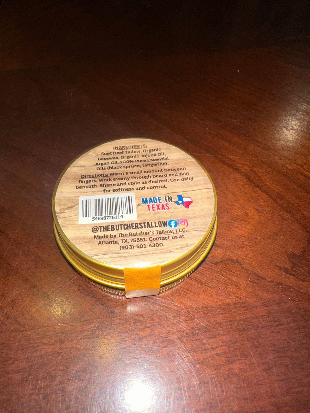 Tallow Beard Balm